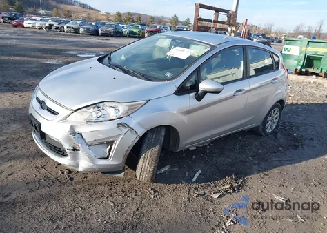 2012 Ford Fiesta Se from USA, damaged, VIN 3FADP4EJXCM106825